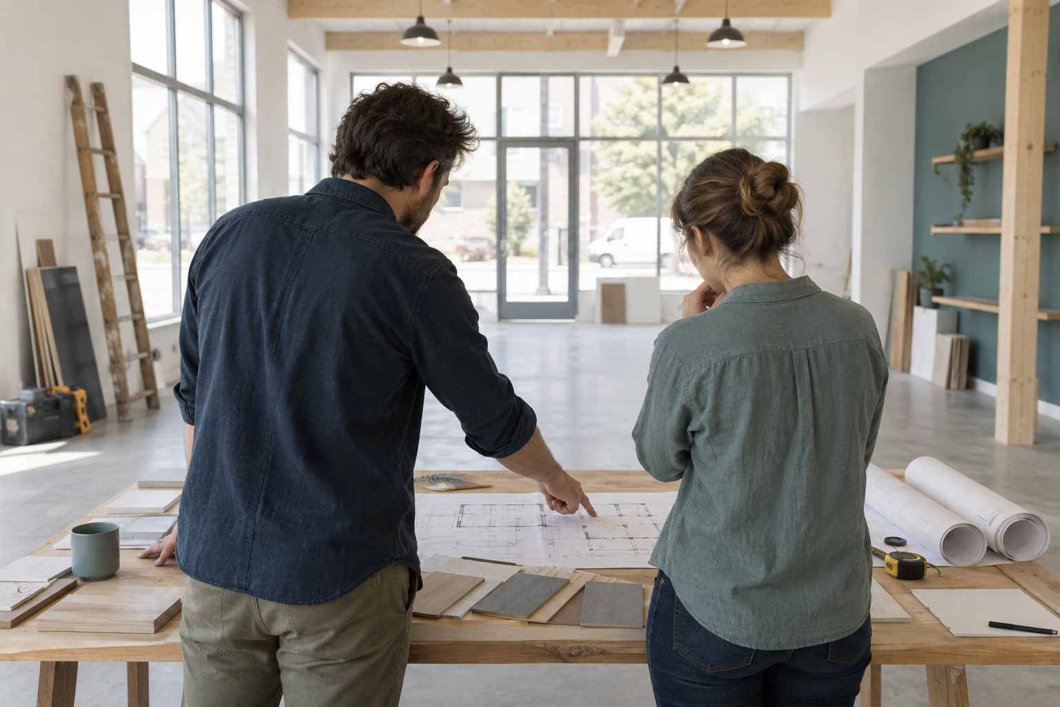 Préparation d’un projet de nouveau local professionnel